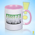 Assume Nothing Aromantic Aro Pride Flag Color Accent Mug